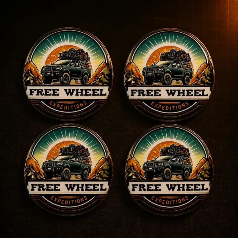 FreeWheel Expedition Fridge Magnets (Set of 2) – Bottle Opener Adventure Magnets